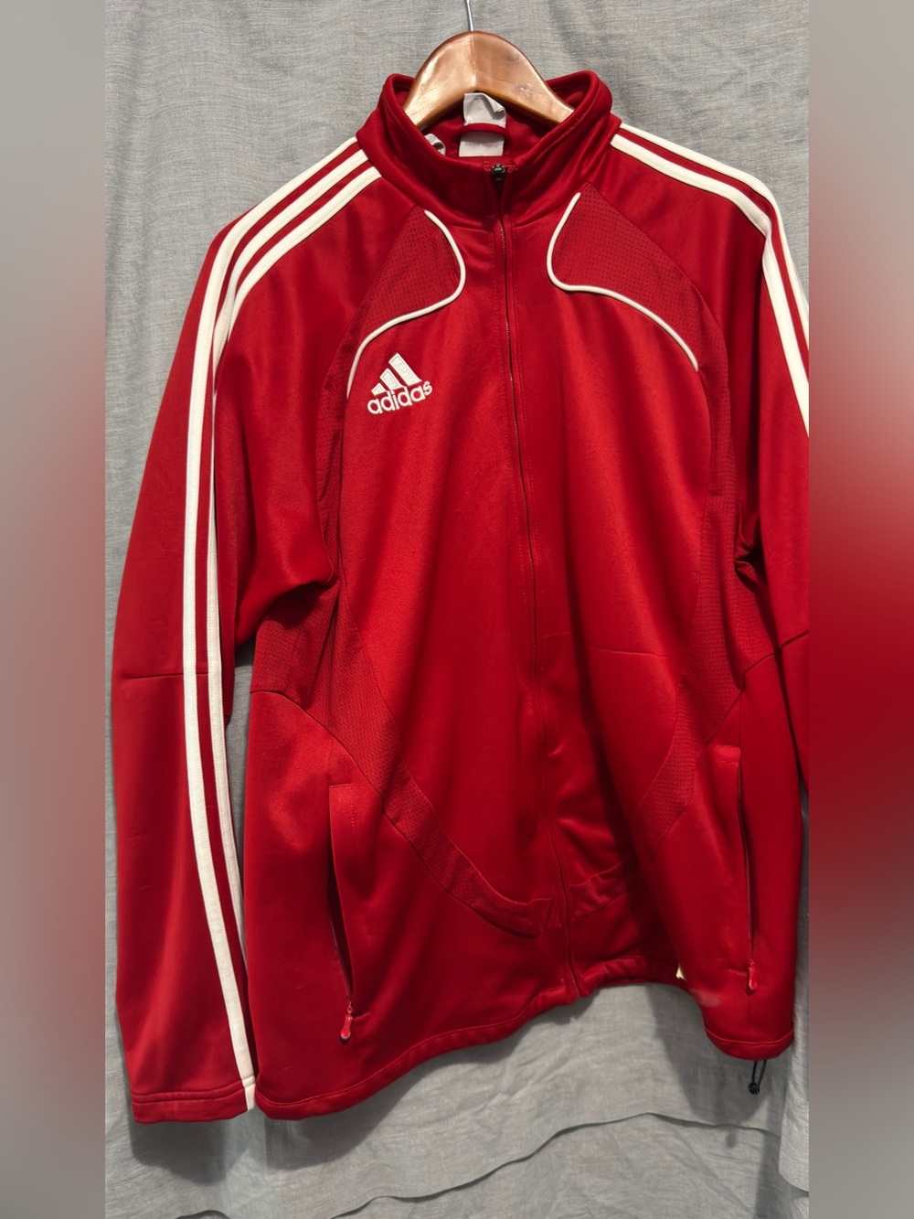 Adidas Clima365 Red Track Jacket MEDIUM